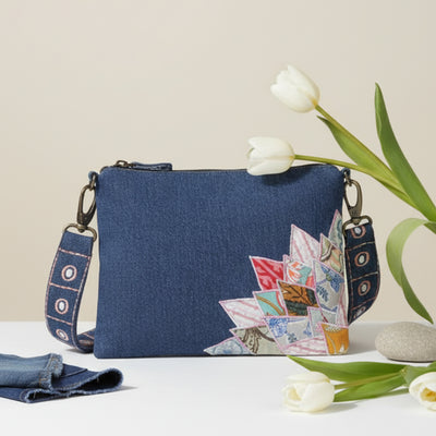 Multicolour Applique Sling