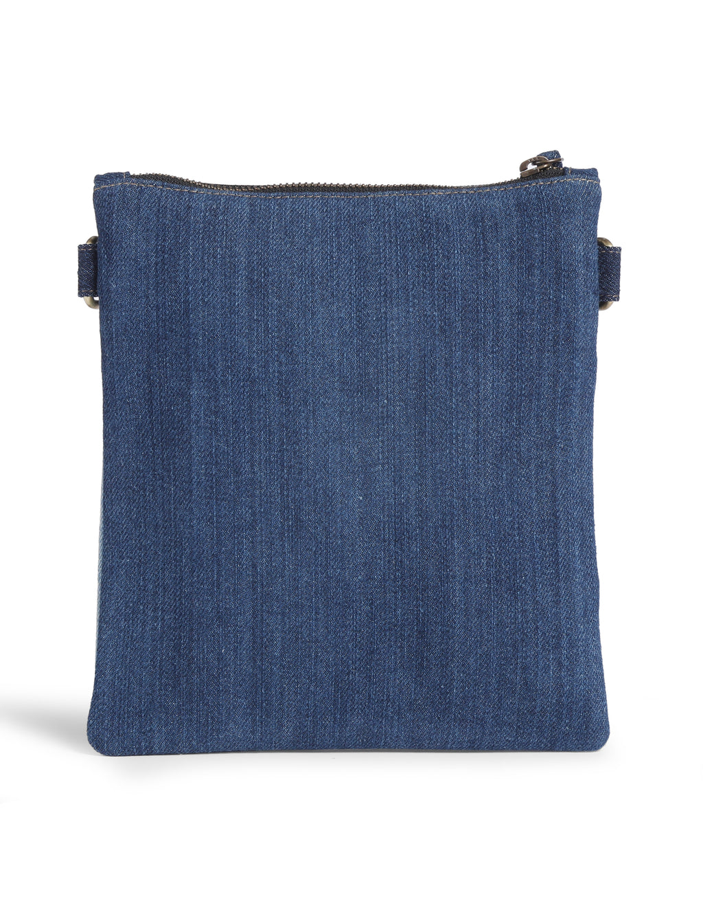 Tricolor Denim Sling Bag