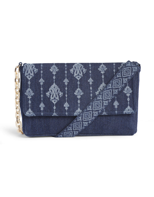 Boho Print Shoulder Flap Bag