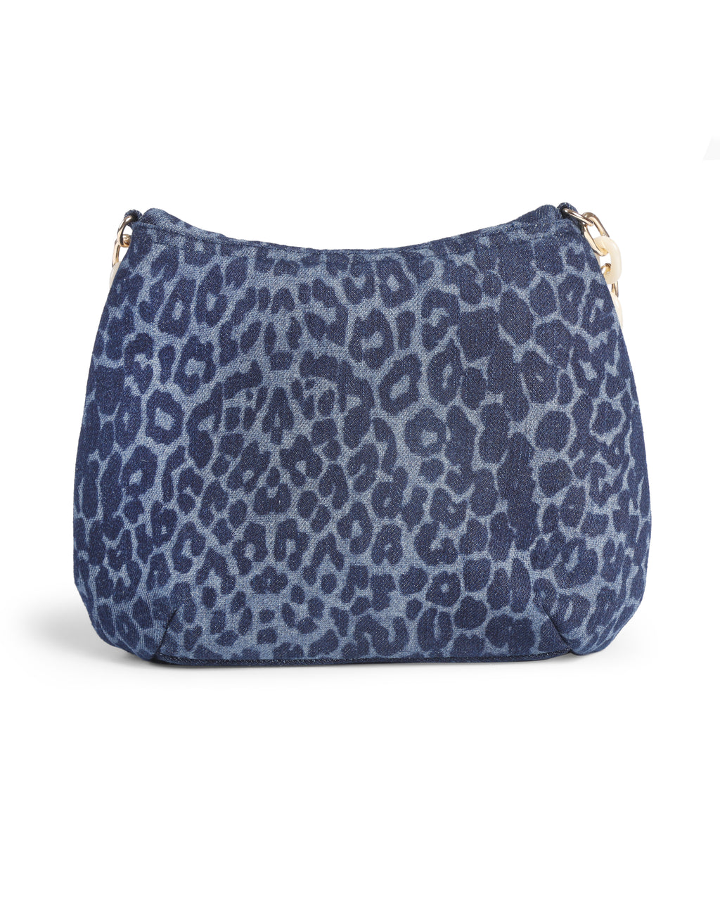 Leopard Print Denim Sling