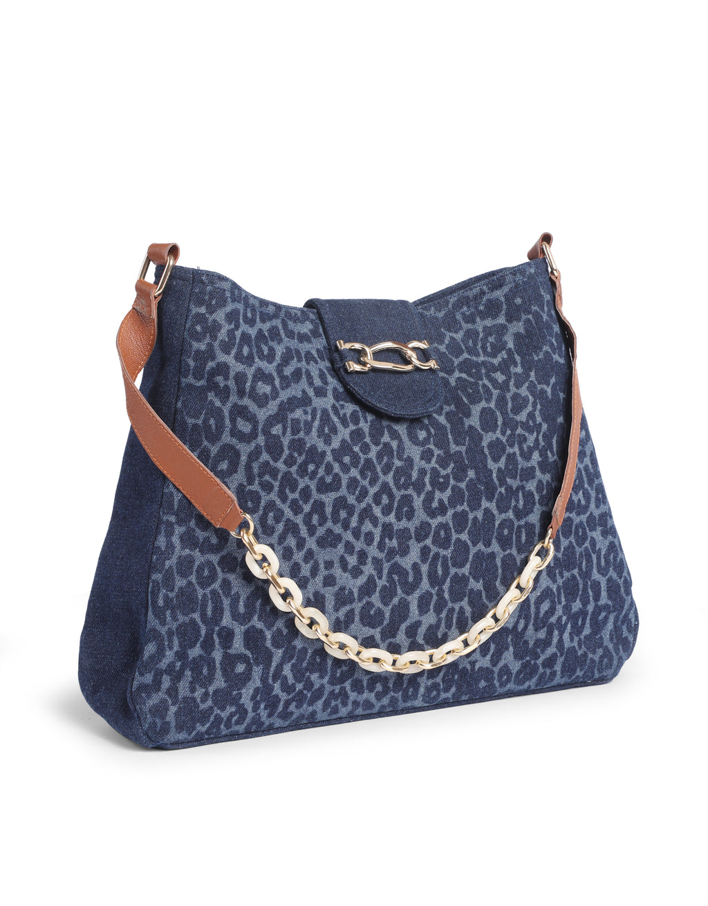 Leopard Hobo Tote Bag