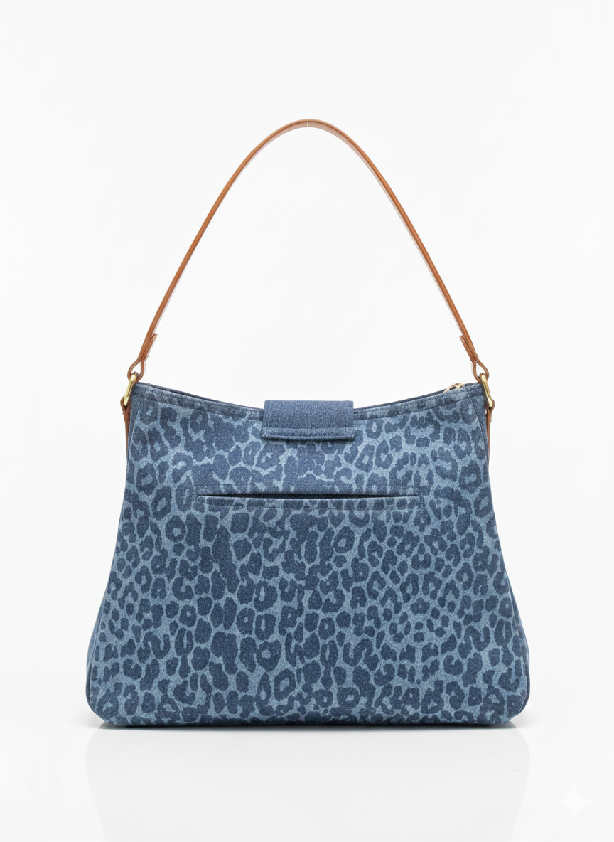 Leopard Hobo Tote Bag
