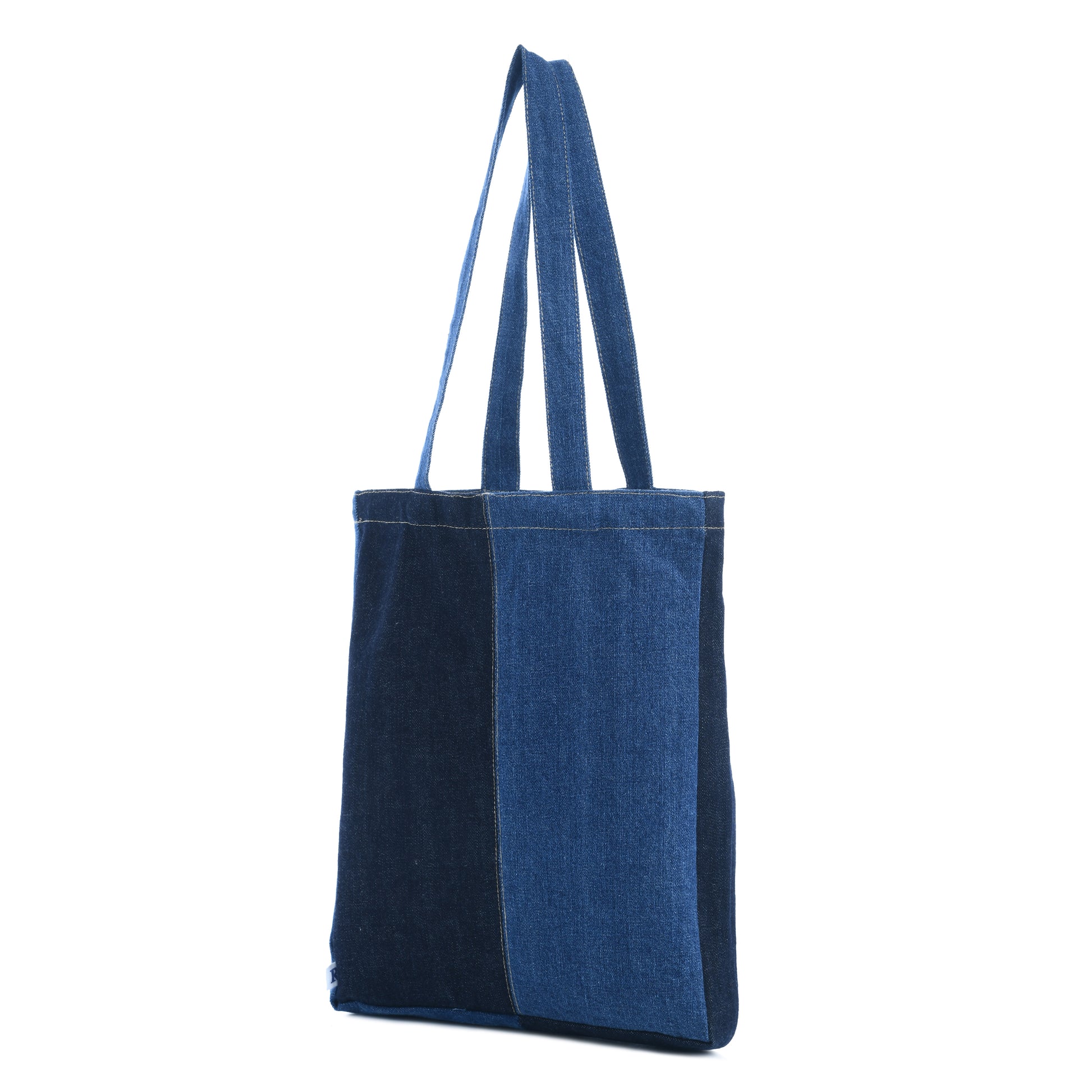 Half 'n' Half Denim Tote
